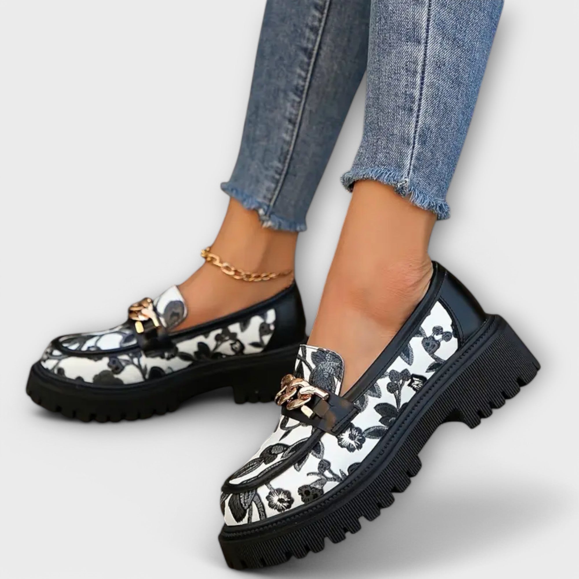 ZUZANA | Stylové retro mokasíny