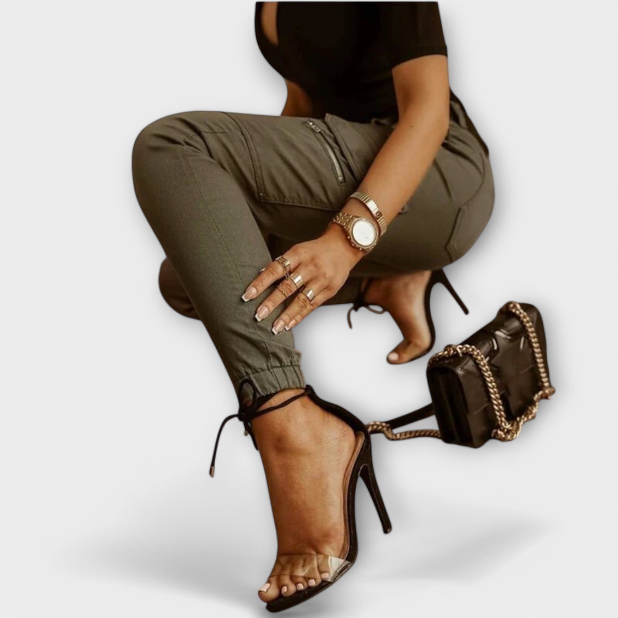 ZUZANA | Údržbové cargo džíny