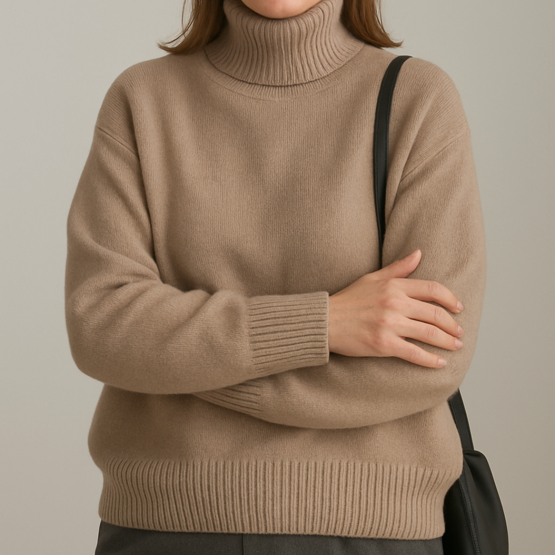 MONIKA | Vysoký límec z kašmíru