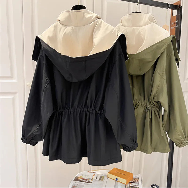 ZUZANA | Dvouvrstvá bunda s kapucí